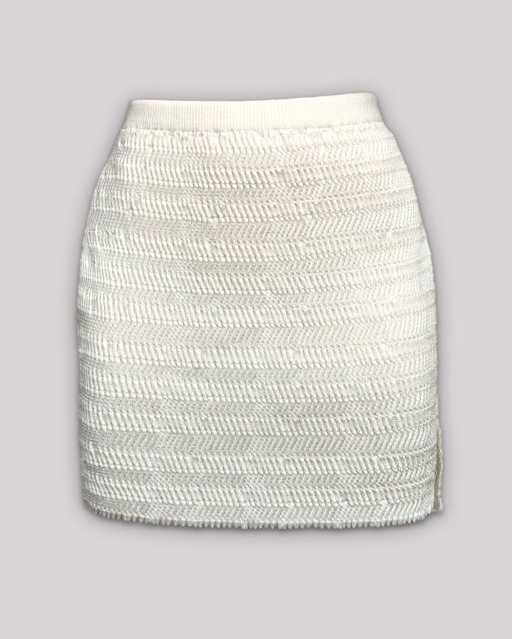 The Signature Sculptural Mini Skirt